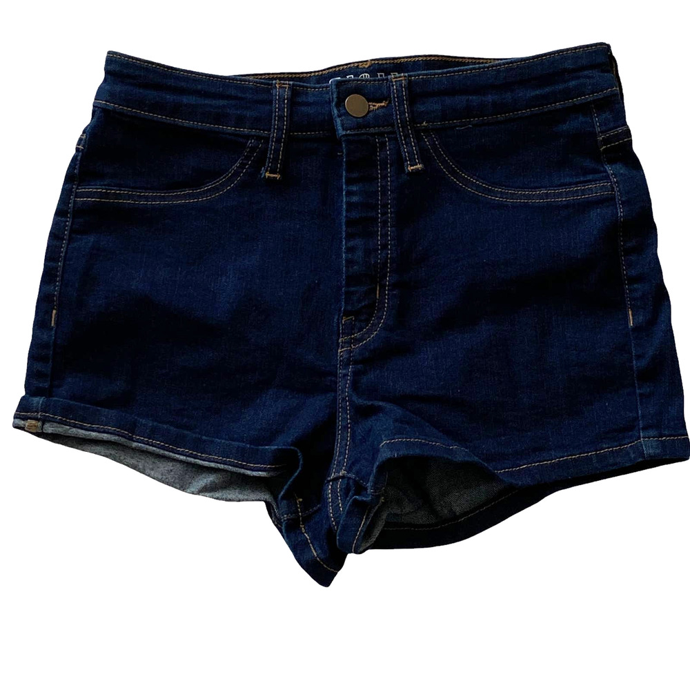 Wild Fable Woman's‎ Size 8/29 Dark Wash High Waist Denim Jeans Short Shorts